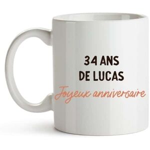 Cadeaux.com Mug personnalisable homme 34 ans