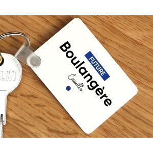 Cadeaux.com Porte-clef personnalisé - Future boulangère