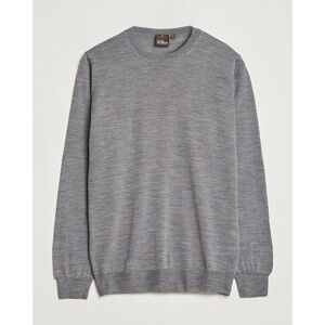 Oscar Jacobson Custer Merino Wool Roundneck Grey