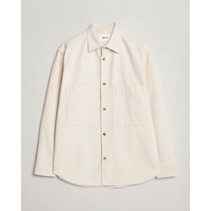 NN07 Freddy Cotton Overshirt Ecru