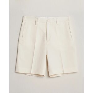 Filippa K Cotton/Linen Shorts Bone White