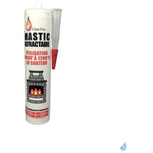 Condizionati Mastic Refractaire Noir - Cartouche 310ml