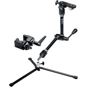 Manfrotto 143 Magic Arm Kit (avec Clamp 035, Base 003 et 143BKT)