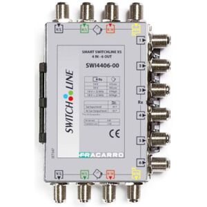 Fracarro SMART SWLINE XS 4 entrées et 6 sorties 0dB 271084