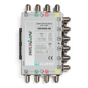 Fracarro SMART SWLINE 4 entrées et 6 sorties XS 8dB 271085