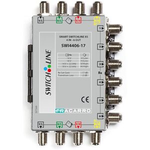 Fracarro SMART SWLINE XS 4 entrées et 6 sorties 17dB 271086