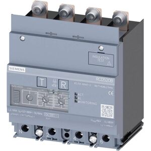 Siemens DifférentielSiemens RCD520B Basic RCD type B ou B+ pour série 3VA1 3VA91140RL21