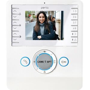 Bpt Vidéophone couleur BPT Perla mains libres écran 3,5 pouces LCD blanc