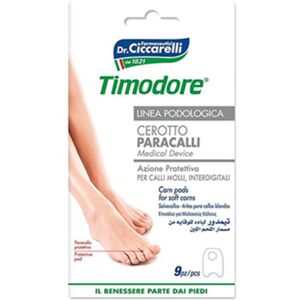 Farmaceutici Dottor Ciccarelli Patch de protection pour les cors de bois entre les orteils, 9 pièces