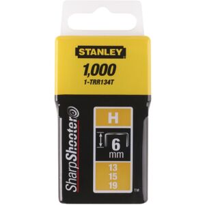 Stanley 1-TRR134T Agrafes 6mm Type H - 1000 pieces