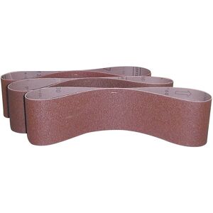 GÜDE Bandes abrasives 50 X 686 grain K100 pour ponceuse G55108 - lot de 3 40369