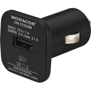 MONACOR CPA-2105USB Convertisseur de tension USB DC/DC- fiche allume cigare