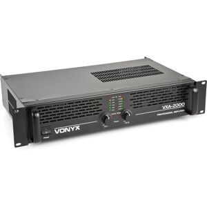 Vonyx Amplificateur de sonorisation Vonyx VXA-2000 II 2x 1000W - Amplificateurs de puissance bicanaux