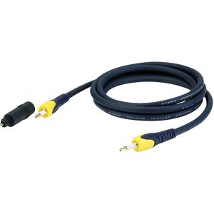 DAP-Audio FOP02 - Miniplug to Miniplug Black 3 m