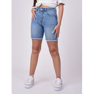 Project X Paris Short en denim bord franc - Couleur - Bleu, Taille - M