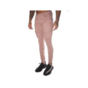 Project X Paris Jean tressé Biker 88169962 - Couleur - Rose, Taille - 32