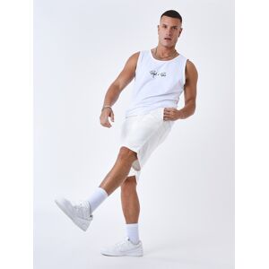 Project X Paris Short Canvas uni - Couleur - Blanc cassé, Taille - 36