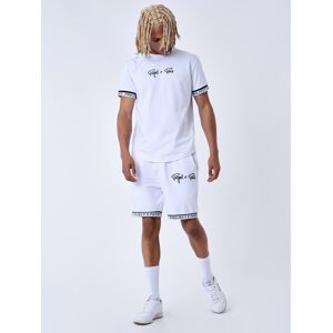 Project X Paris Short a bandes élastiques - Couleur - Blanc, Taille - XL