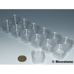 Ricestone 1b) Boites membrane grappe (12x) 39mm x 39 mm.