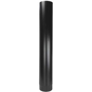 Bertrams ST-Pu Rauchrohr 08RL1000-200L 1000 mm, Ø 200 mm, revêtement par poudre, noir