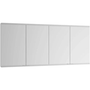 Keuco Royal Modular 2.0 miroir 800400200000500 800 400 200 000 500 2000 x 700 x 120 mm, 2 Prise , 2 doubles points de recharge USB, intégré dans le mur, 4 portes