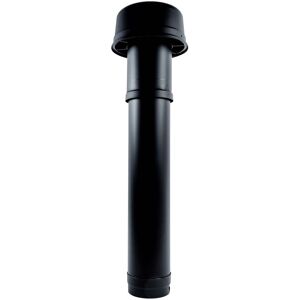 Wolf CWL Excellent conduit de toit 2575803 DN 180, 1159 mm, isolé thermiquement, noir