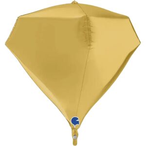 Grabo Ballon Helium Diamant Or 4D 45cm