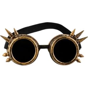 boland Lunettes Steampunk dorees avec pics