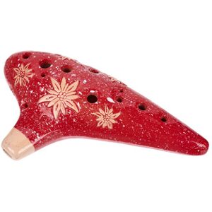 Thomann 12H Ocarina C3 Edelweis red Rouge glac