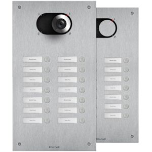 Comelit Façade Switch Inox 14 Boutons - 2 Colonnes - Comelit Ix0214