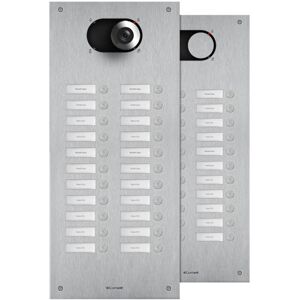 COMELIT Façade Switch Inox 22 Boutons - 2 Colonnes - Comelit Ix0222