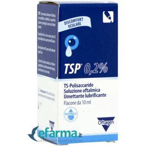 soluzione oftalmica tsp 0,2% ts polisaccaride flacone 10 ml