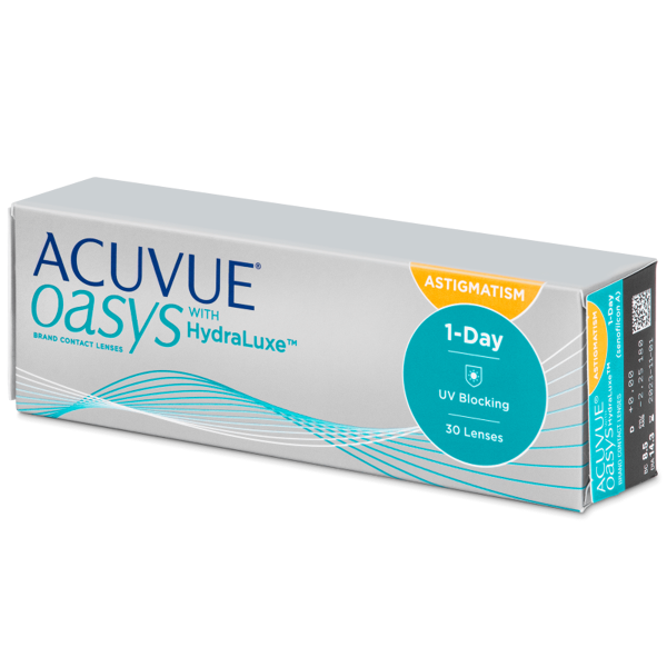 acuvue oasys 1-day with hydraluxe for astigmatism