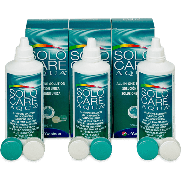 soluzione solocare aqua 3 x 360 ml