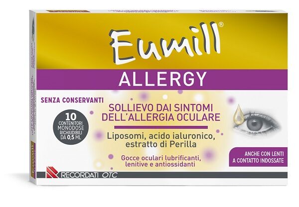 Recordati Spa Eumill Allergy Gtt Ocul 10fl