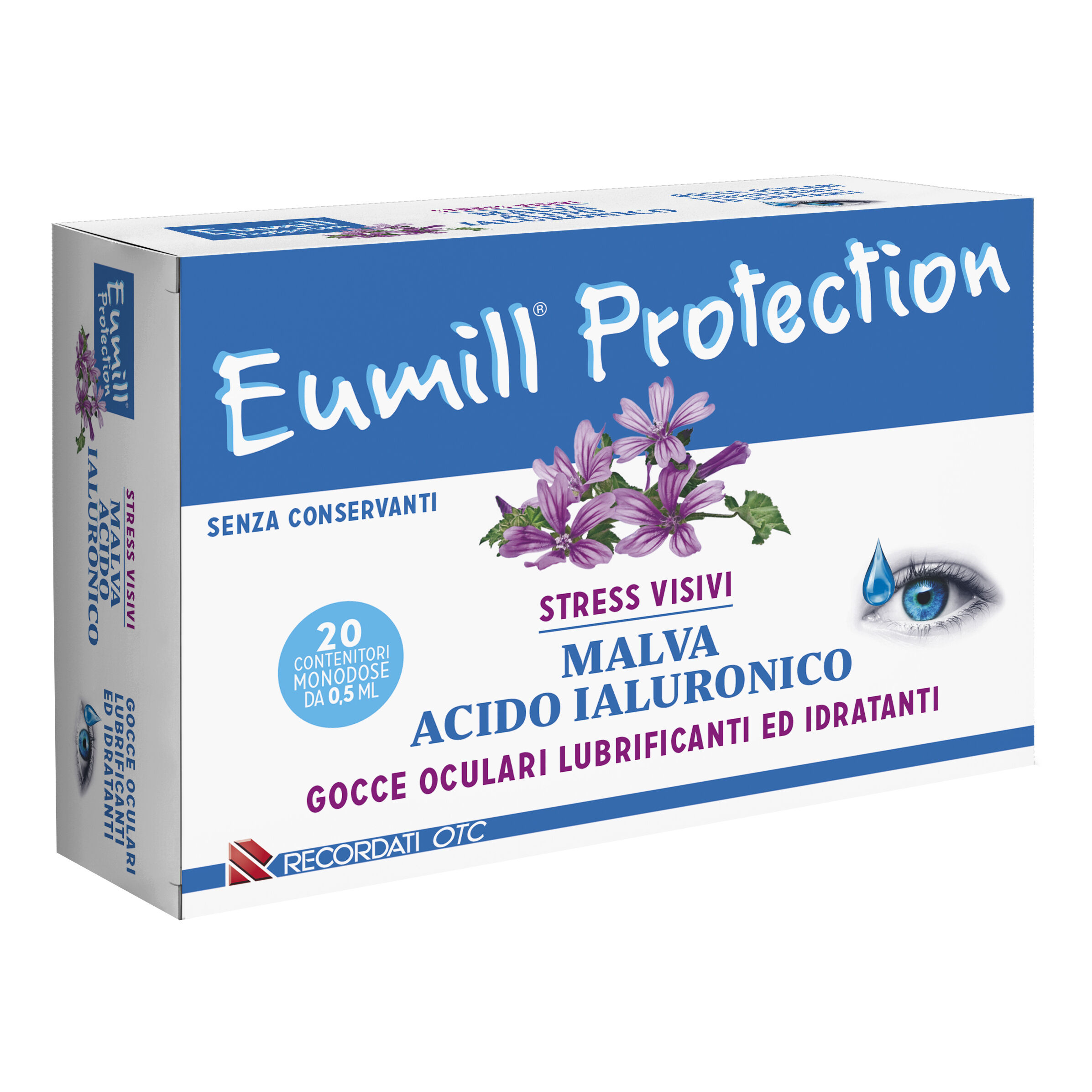 Recordati Spa Eumill Protect. Gtt 20 Flaconcini 0,5ml