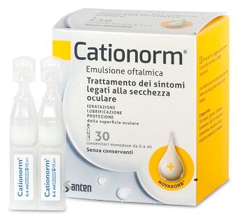 Santen Italy Srl Cationorm Gocce 0,4ml 30monod