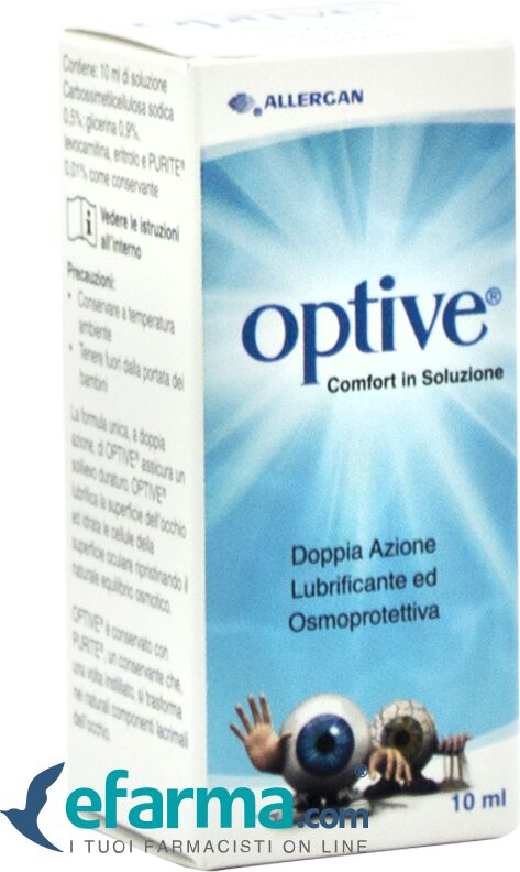 OPTIVE Soluzione Oftalmica Lubrificante e Idratante 10 ml