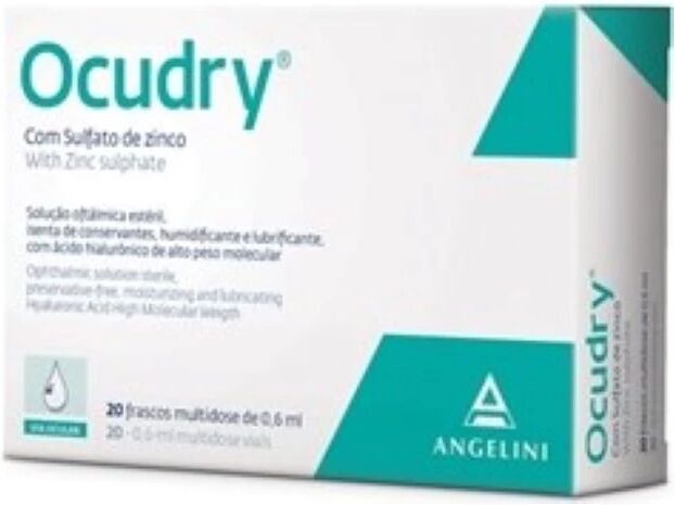 Angelini Ocudry Gotas Oftálmicas 20 monodoses