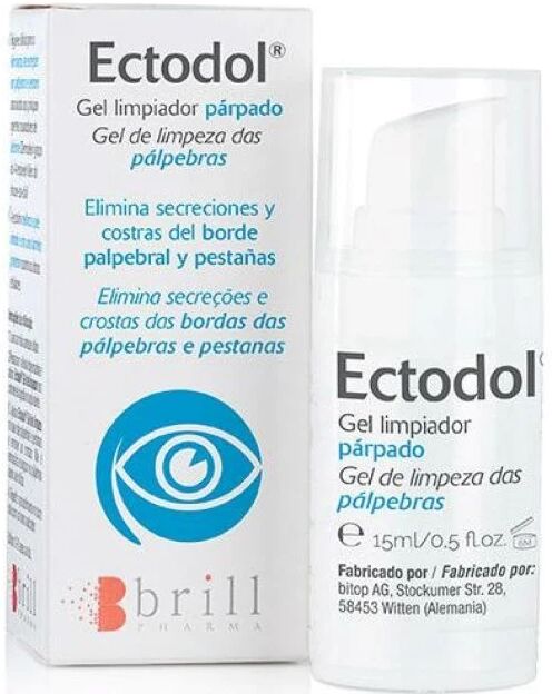 Ectodol Gel de Limpeza das Pálpebras 15ml