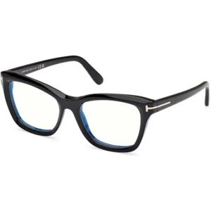 Tom Ford , Chic Black Glasses ,Black female, Sizes: 53 MM