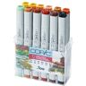 Copic Marker Set - Herfstkleuren - 12 stuks