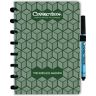 Correctbook Endless Agenda A5, uitwisbaar / herbruikbaar, Forest Green (donkergroen)