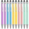 RSZYP Balpen Set, 10 Stuks 1.0 Mm Intrekbare Balpennen Zwarte Inkt Balpen Klik Pennen Pastel Pennen Voor Vrouwen Meisje Bazen Bureau Levert