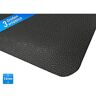 ETM tapis anti-slip mat lourd souple cotele zwart 2-laags 60x90 cm - Zwart