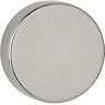 Maul Neodymium Rond Magneten Lichtzilver 4.5 kg draagkracht 15 mm 4 Stuks - Lichtzilver