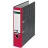 Leitz 180° Ordner A4 82 mm Rood 2 ringen 1080 Karton Wolkenmarmer Staand Klimaatneutraal Gerecycled karton 100% - Rood