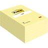 Post-it Lined Sticky Notes 102 x 152 mm Geel 6 Stuks à 100 Vellen - Kanariegeel