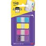 Post-it Indexen Rechthoekig 1,58 x 3,81 cm Kleurenassortiment 4 Stuks à 10 Strips - Kleurenassortiment