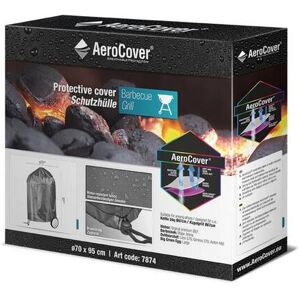 Aerocovers Grillabdeckhaube »Abdeckhaube Ø 67 cm« Grau